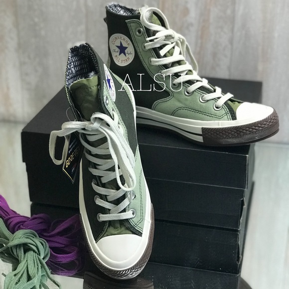 Converse Ctas 70 Hiker Hi Capulet Olive Canvas W - Picture 4 of 8